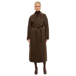 Cesare Gaspari Frakker*Classic Luxe Lang Frakke Rosie Brun