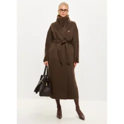 Cesare Gaspari Frakker*Classic Luxe Lang Frakke Rosie Brun