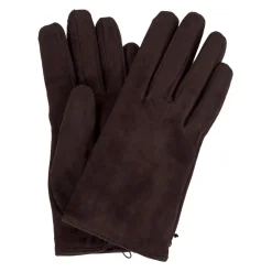 Orciani Handsker*Classic Suede Gloves Brun