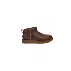 UGG Støvler*Classic Ultra Mini Leather Regen Brun
