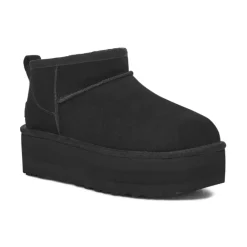 UGG Støvler*Classic Ultra Mini Platform Støvler Black Sort