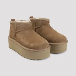 UGG Støvler*Classic Ultra Mini Platform Brun