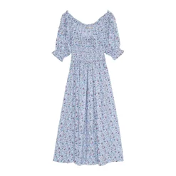 The New Society Kjoler*Cloe Dress Blå