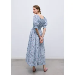 The New Society Kjoler*Cloe Dress Blå