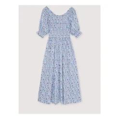 The New Society Kjoler*Cloe Dress Blå