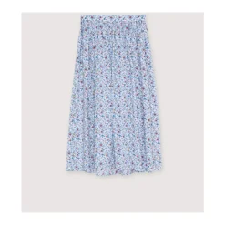 The New Society Nederdele*Cloe Long Skirt Blå