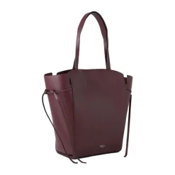 Mulberry Indkøbstasker*Clovelly Tote Black Cherry Taske Brun