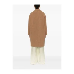 Harris Wharf London Frakker*Cognac Uldfrakke Brun