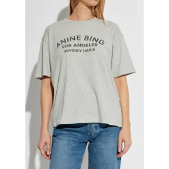 Anine Bing T-Shirts*Cohen T-Shirt Grå