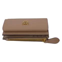 PINKO Punge & Kortholder*Compact Wallet Vitello Seta Beige