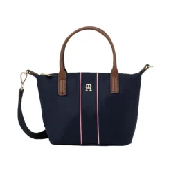 Tommy Hilfiger Indkøbstasker*Corporate TH Monogram Crossbody Tote Bag Blå