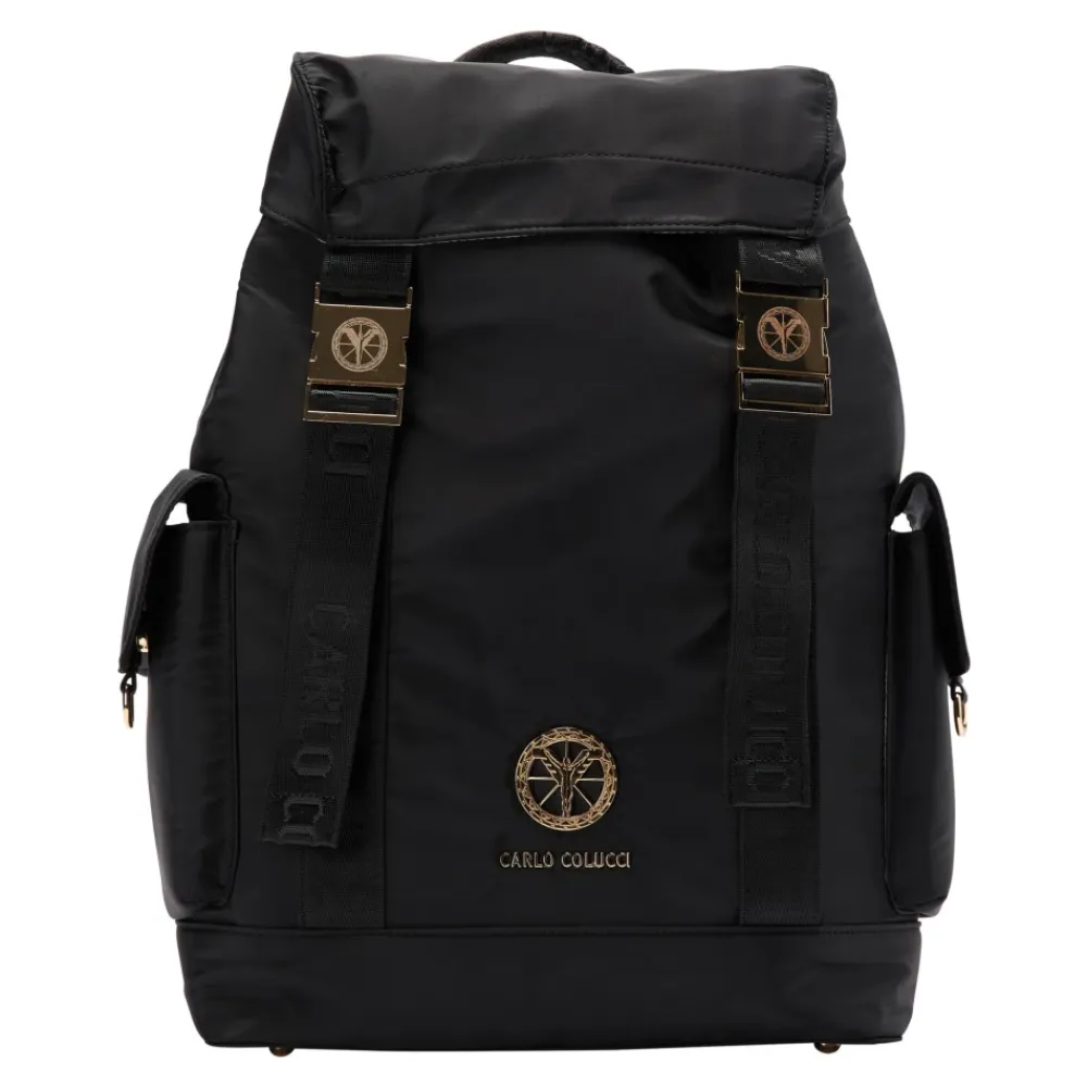Carlo Colucci Rygsække*Cotini Dagtaske Sort