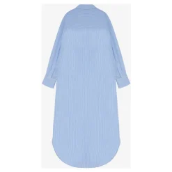 ARMARIUM Kjoler*Cotton Candle Kjole med Stribet Mønster Blå