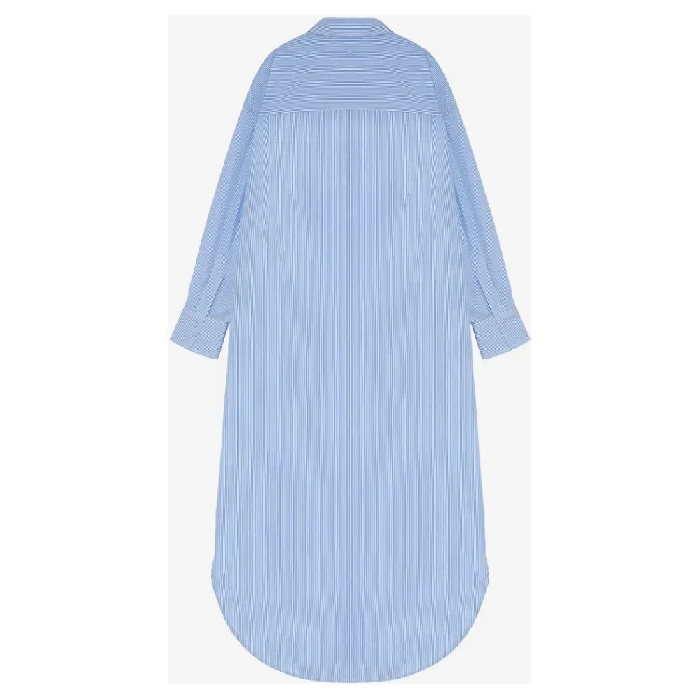 ARMARIUM Kjoler*Cotton Candle Kjole med Stribet Mønster Blå
