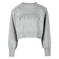 ROTATE Birger Christensen Striktrøjer & Sweatere*Cotton Cashmere Striktrøje Grå