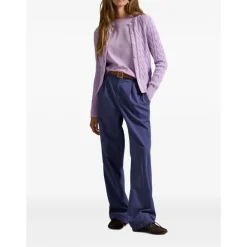 Polo Ralph Lauren T-Shirts*Cotton Crew Neck T-Shirt Lilla