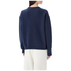 Polo Ralph Lauren Sweatshirts*Cozy Crew Neck Fleece Sweater Blå