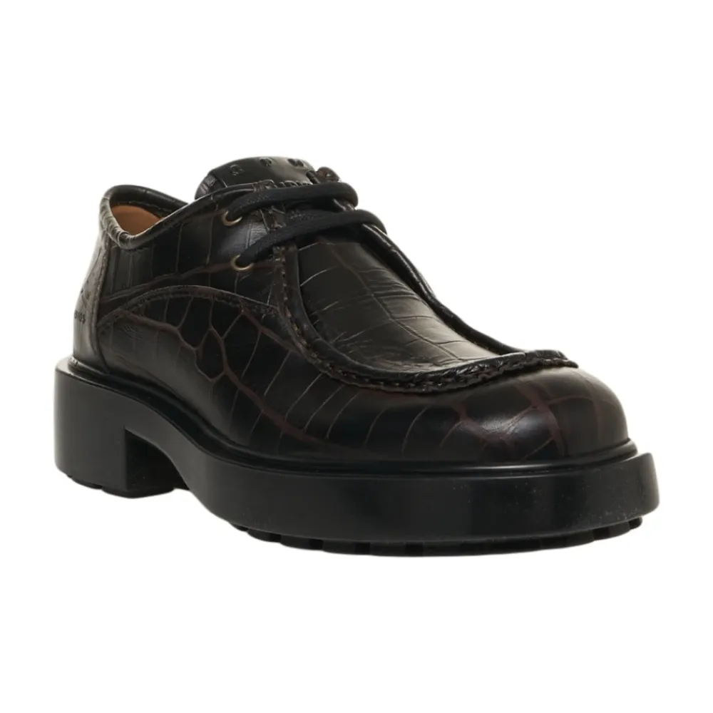 &Copenhagen Snøresko*CPH446 Snøresko Brun