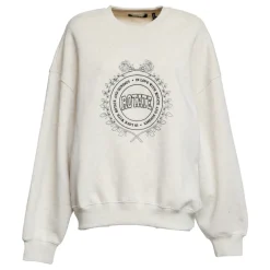 ROTATE Birger Christensen Sweatshirts*Crewneck Sweatshirt Hvid