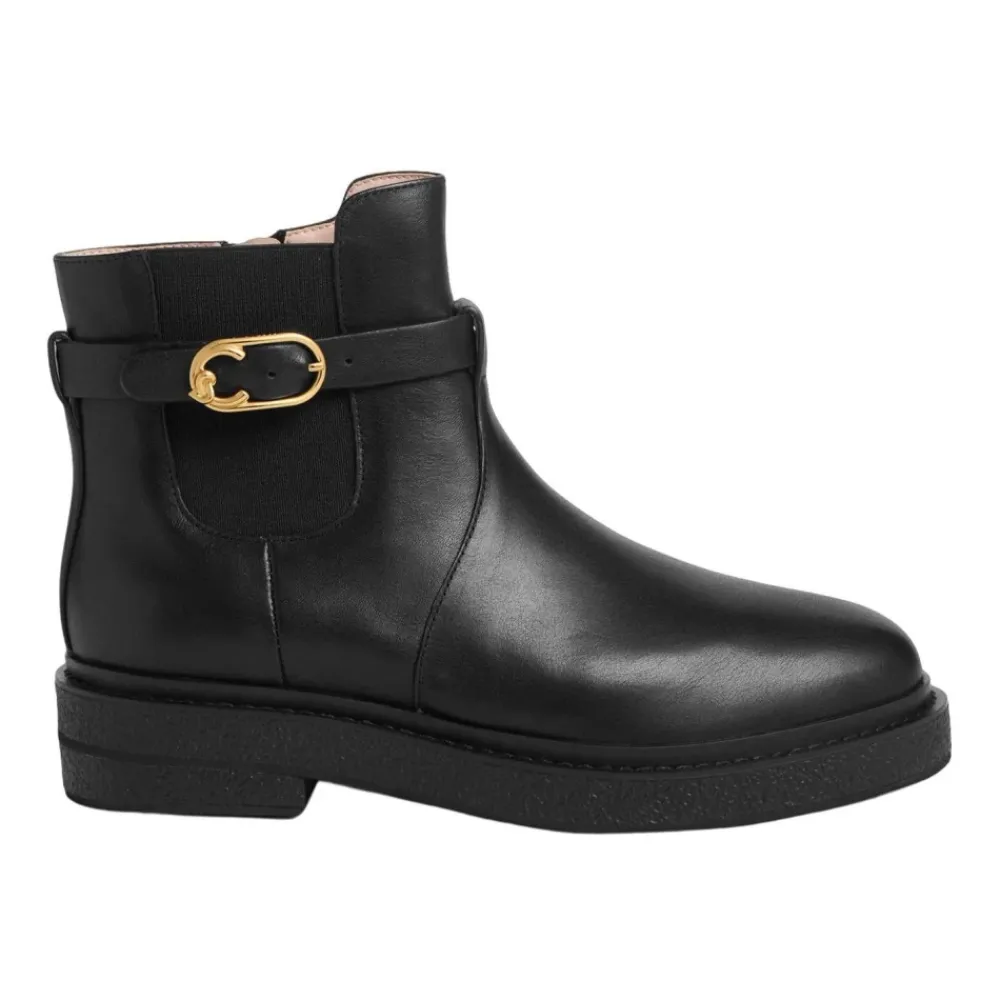 Coccinelle Chelsea Boots*C-Saddle Ankelstøvler Sort