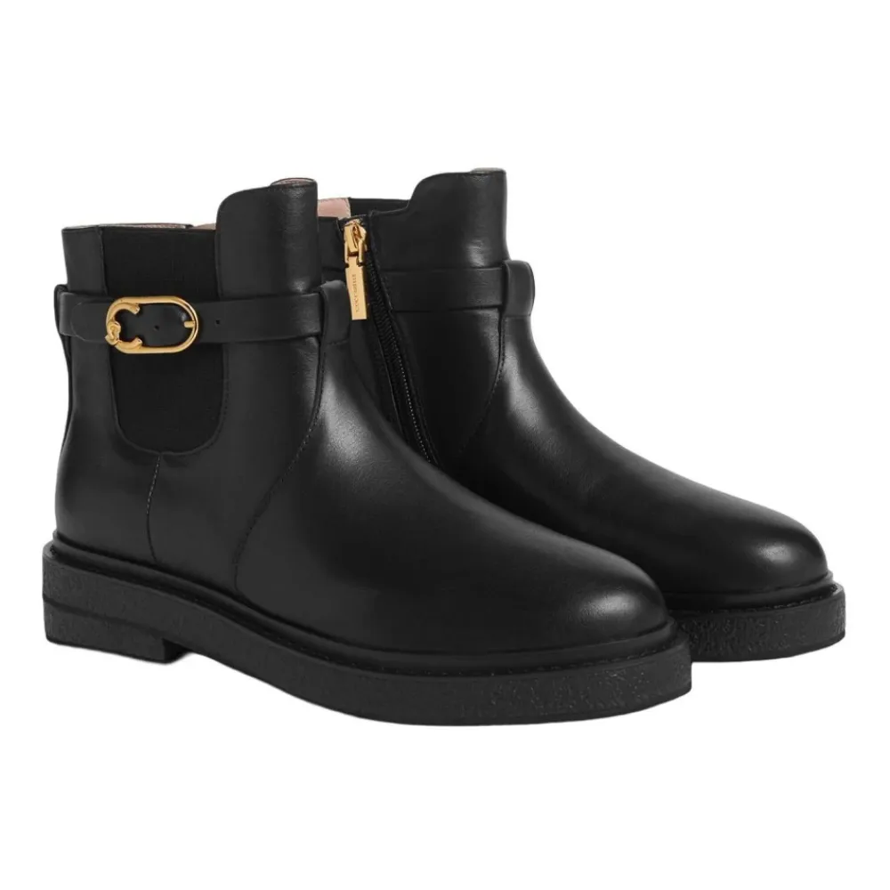 Coccinelle Chelsea Boots*C-Saddle Ankelstøvler Sort