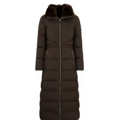 Moose Knuckles Frakker*Dame Lang Espresso Vinterjakke Brun