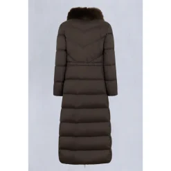 Moose Knuckles Frakker*Dame Lang Espresso Vinterjakke Brun