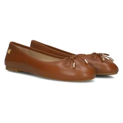 Ralph Lauren Ballerina Sko*Dames Ballerina Jayna Flats Ballet Brun