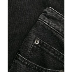 Maison Margiela Jeans*Décortiqué Wide-Leg Jeans Sort