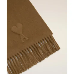 Ami Paris Tørklæder*De Coeur Scarf Brun