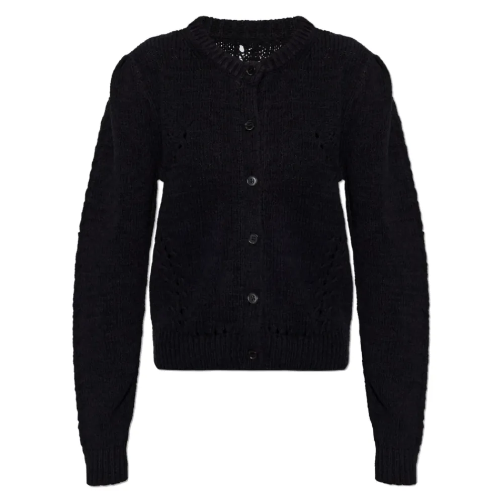 Ulla Johnson Striktrøjer & Sweatere*Delphina Cardigan Sort