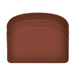 A.P.C. Punge & Kortholder*Demi-Lune Card Holder Brun
