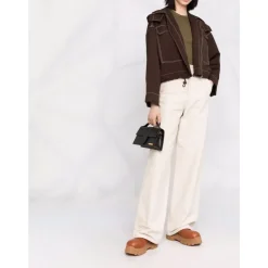 Jacquemus Håndtasker*Den Store Bambino Taske Sort