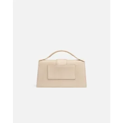 Jacquemus Skuldertasker*Den store Bambino taske Beige