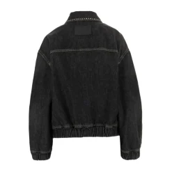 Versace Jakker*Denim Blouson med pynt Sort