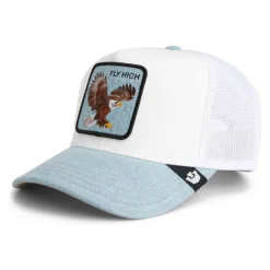 Goorin Bros Huer & Kasketter*Denim Fly High Trucker Cap Hvid