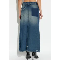 MISBHV Nederdele*Denim nederdel Blå