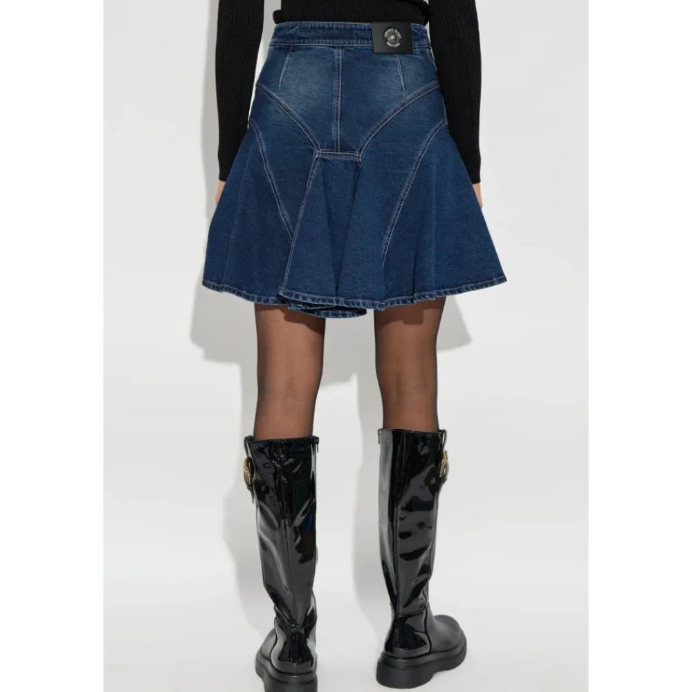 Versace Jeans Couture Nederdele*Denim nederdel Blå