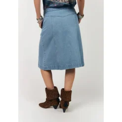 Lollys Laundry Nederdele*Denim Nederdele Blå