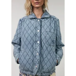 Lollys Laundry Jakker*Denimjakke Blå