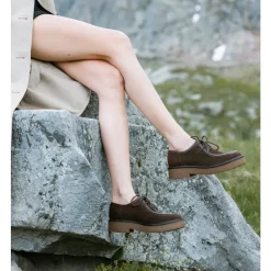 Maison Toufet Snøresko*Derby Roberta Brun