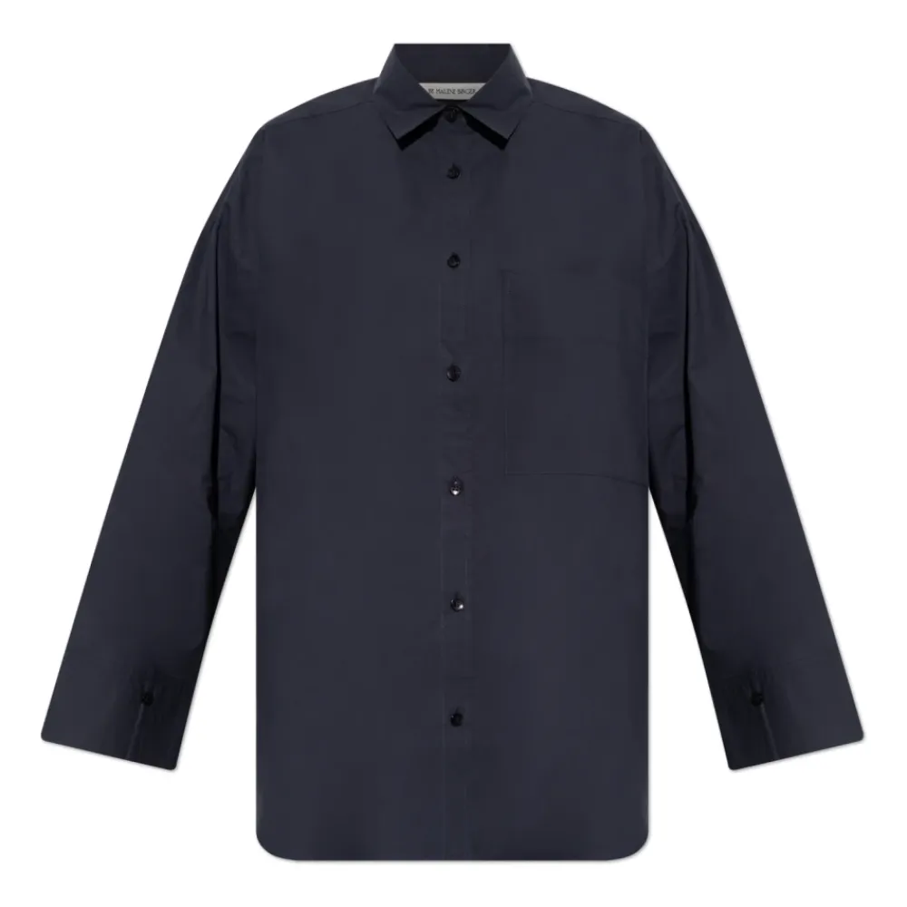 By Malene Birger Bluser & Skjorter*Derris Shirt Blå