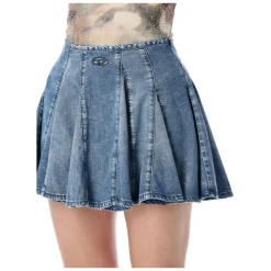 Diesel Nederdele*De-Spiki Mini Skirt Blå