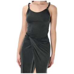 Diesel Kjoler*D-Estiga S1 Lang Kjole Sort