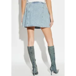 Diesel Nederdele*DE-SWENY-S Denim Nederdel Blå