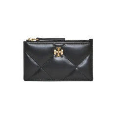 Tory Burch Punge & Kortholder*Diamantquiltet pung Sort