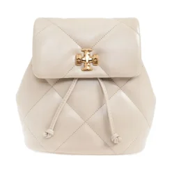 Tory Burch Rygsække*Diamond Quilt Mini Backpack Hvid