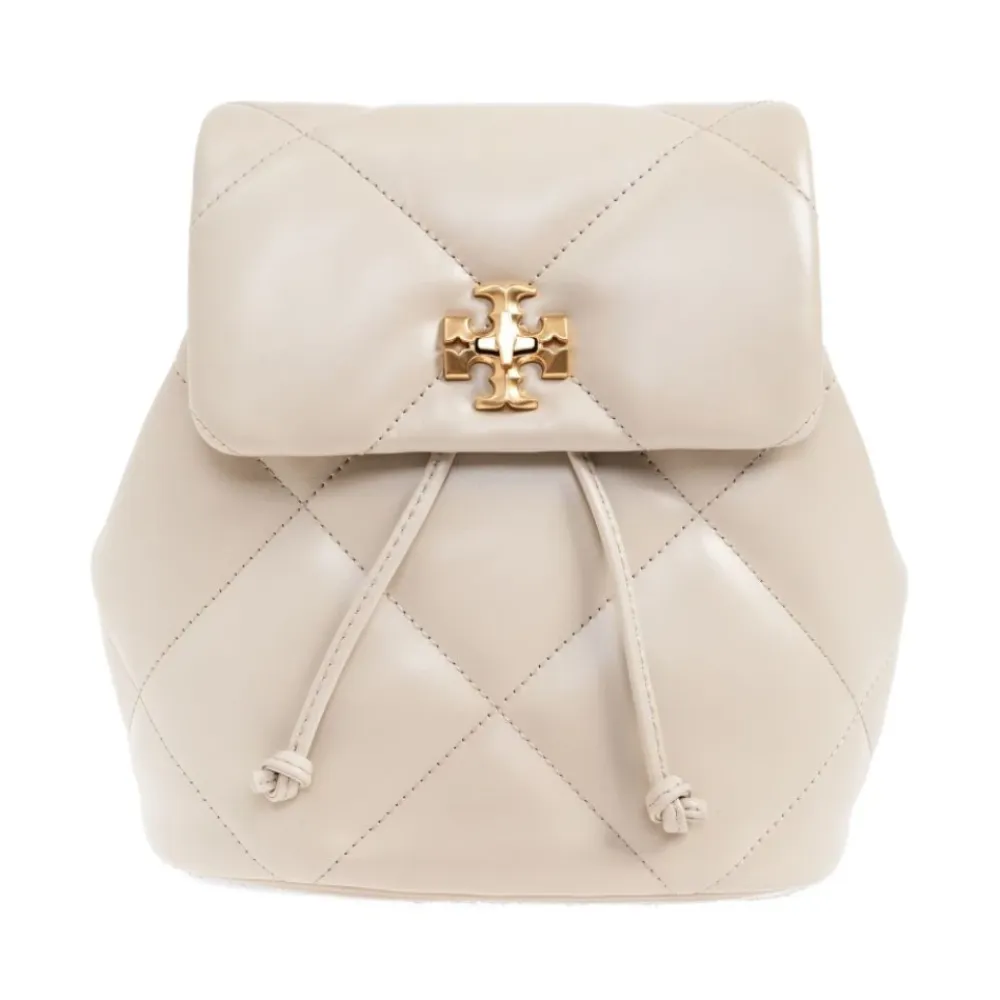Tory Burch Rygsække*Diamond Quilt Mini Backpack Hvid