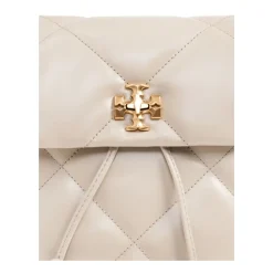 Tory Burch Rygsække*Diamond Quilt Mini Backpack Hvid