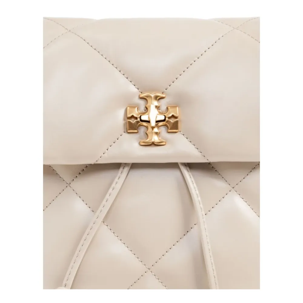 Tory Burch Rygsække*Diamond Quilt Mini Backpack Hvid